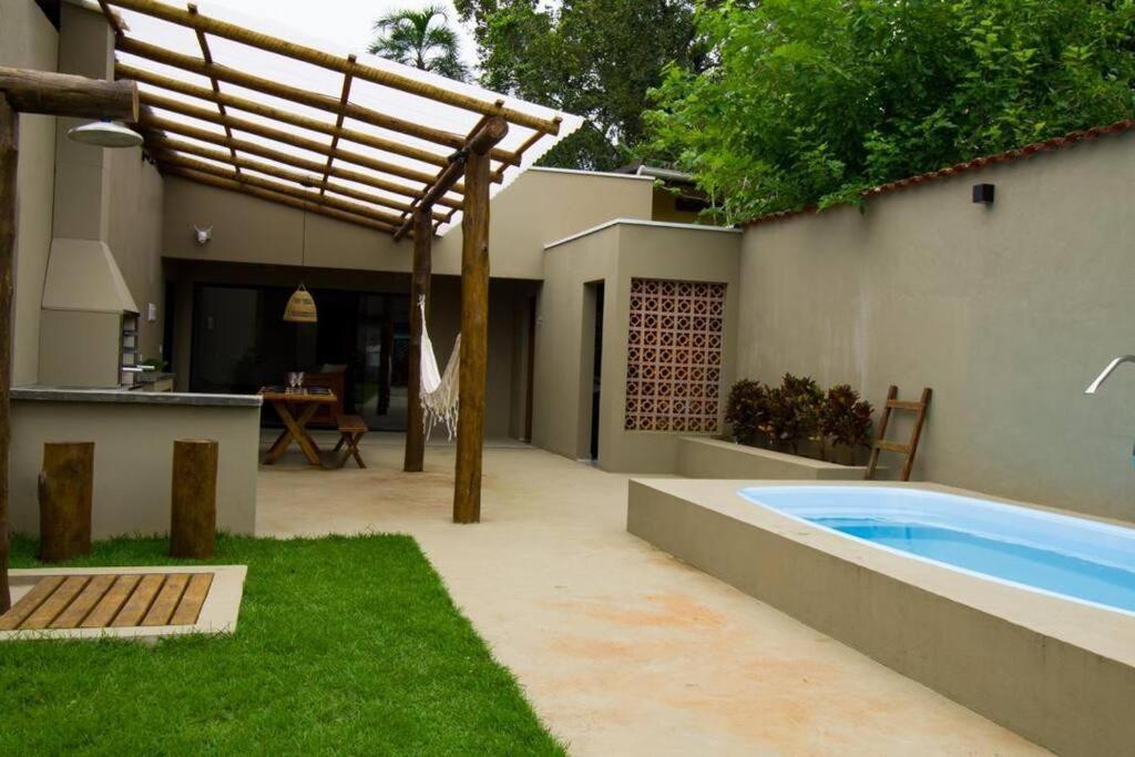 Novo-Refugio Do Arquiteto - Casa Coqueiro, 4 Minutos Caminhando Ate A Praia Sao Sebastiao  Exterior foto